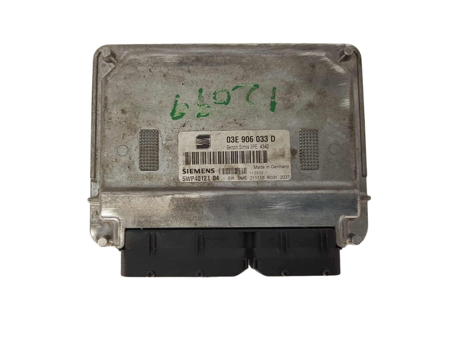 Centralina 03E906033D 5WP40121 04 Seat Siemens 3727 main product photo