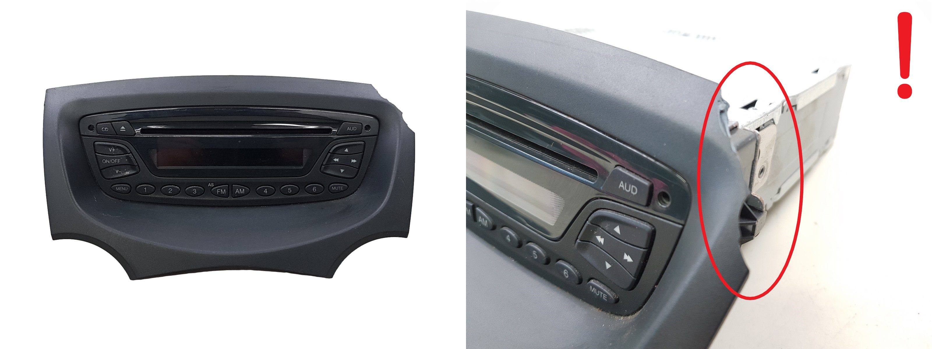 Radio lettore CD Ford KA 2 7354765230 28223223 B420 HIGH Delphi main product photo