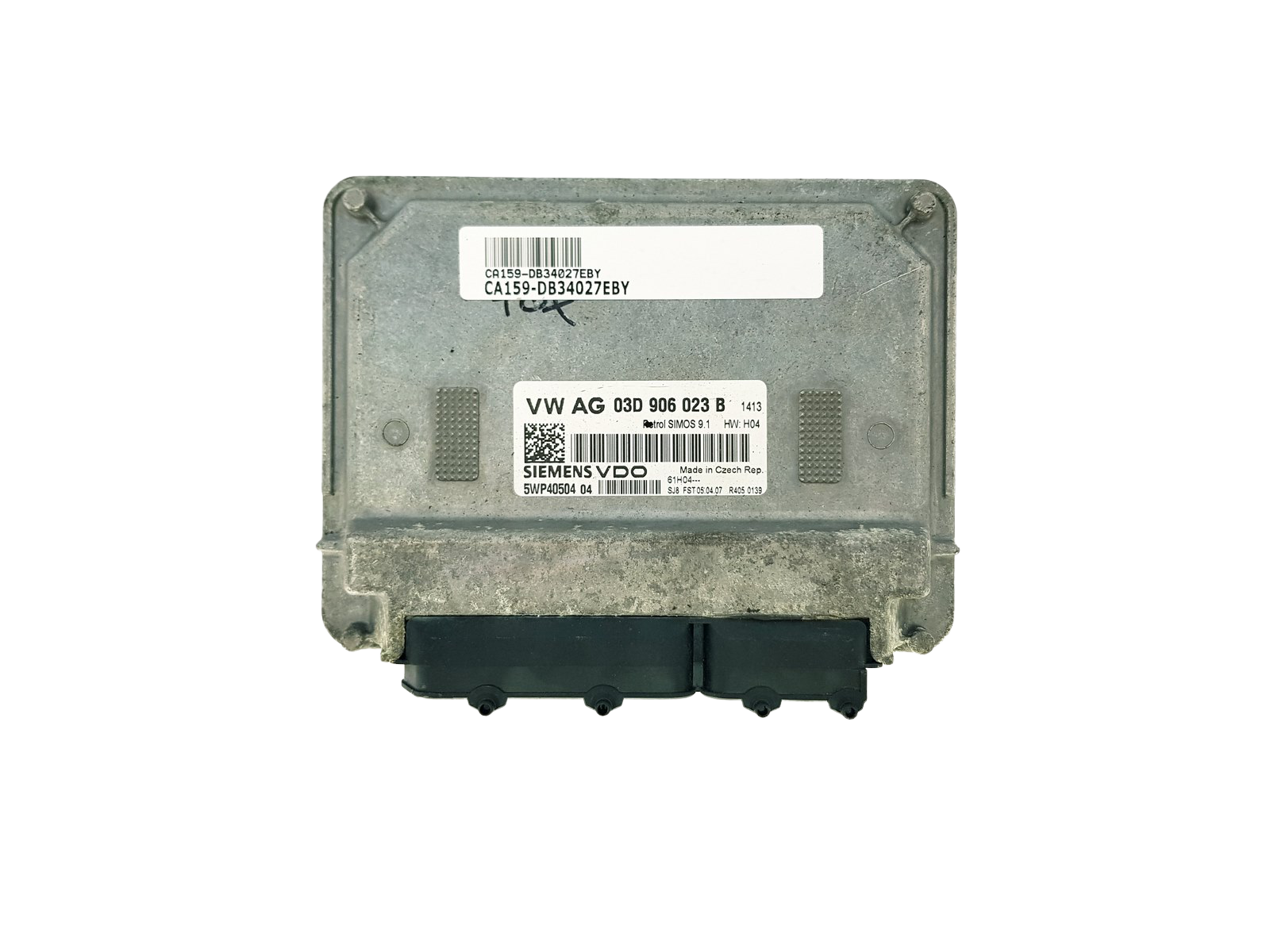 Centralina 03D906023B 5WP40504 04 VW Seat Siemens 34027 main product photo