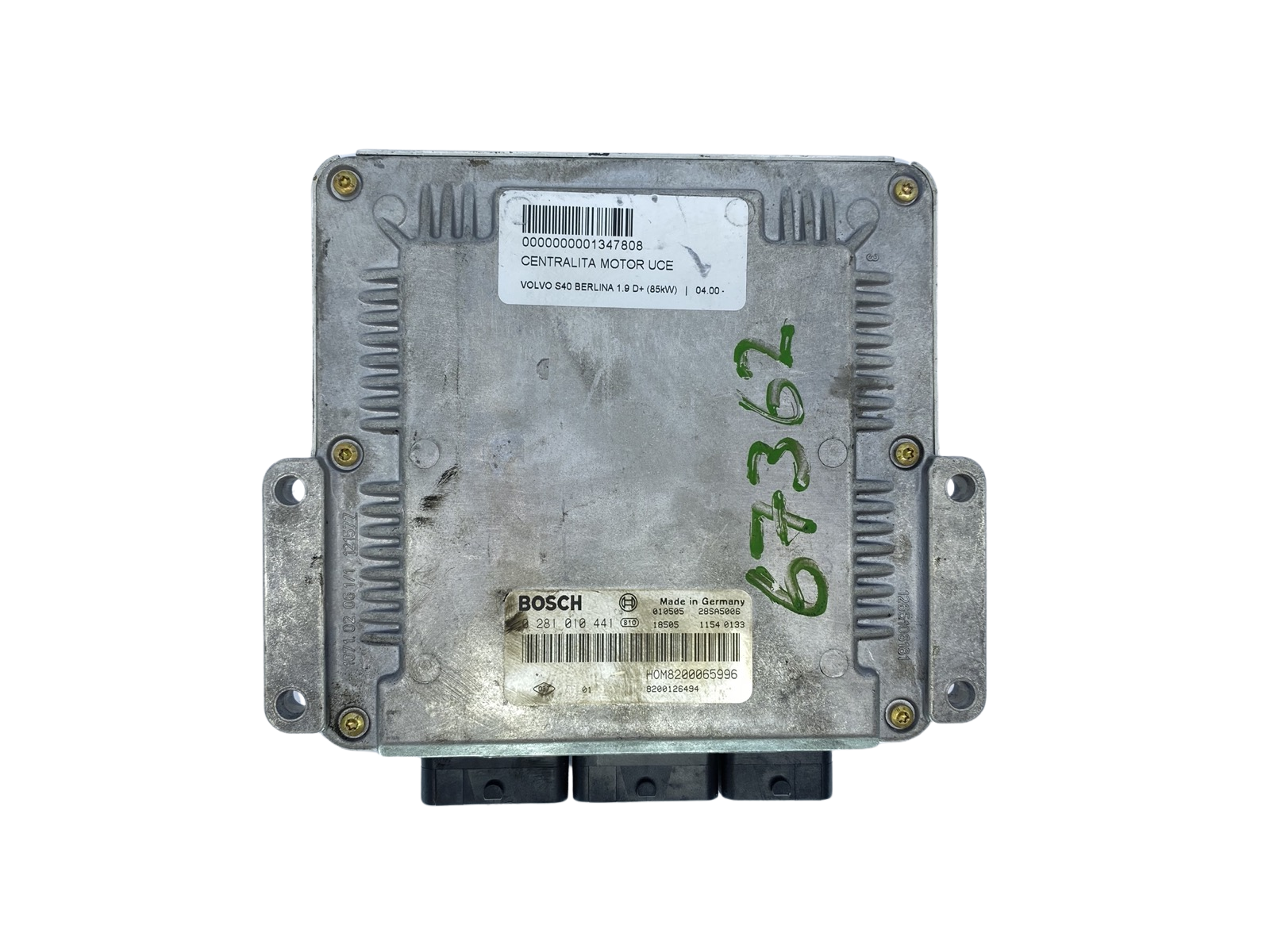 Centralina 0281010441 8200065996 8200126494 Volvo Bosch 62898 main product photo