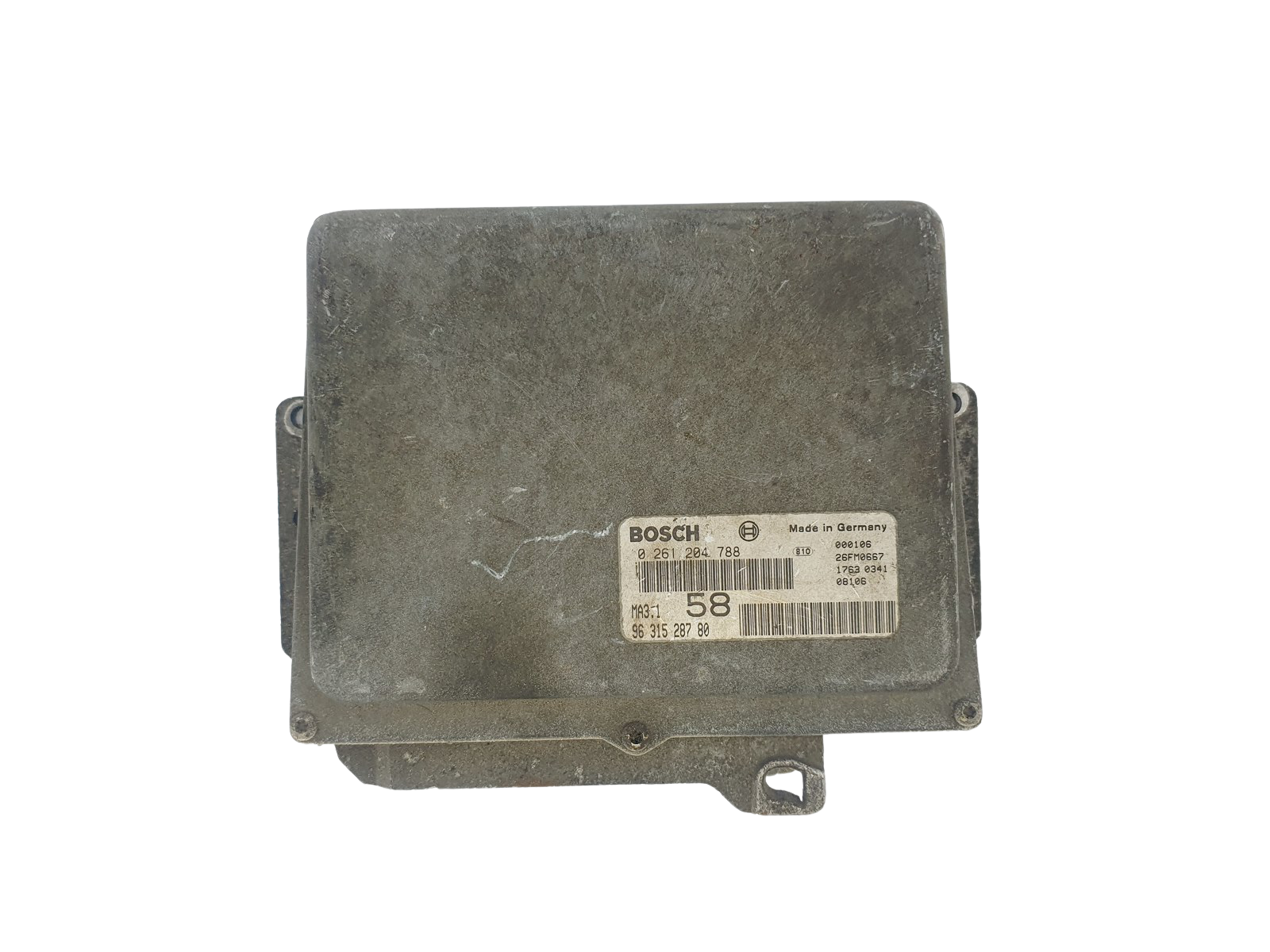 Centralina 0261204788 9631528780 26FM0667 MA3.1 PSA Bosch 41176 main product photo