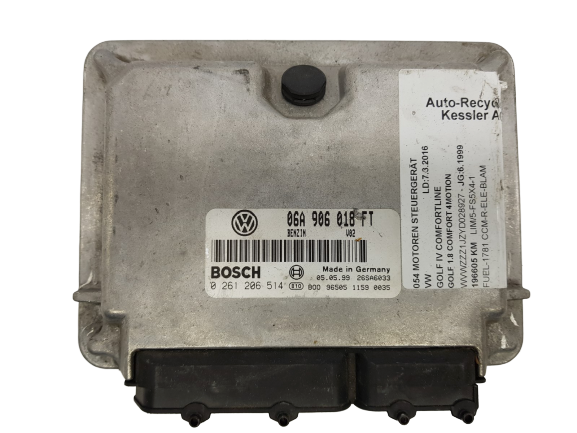 Centralina VW 06A906018FT 0261206514 Bosch 22473 main product photo