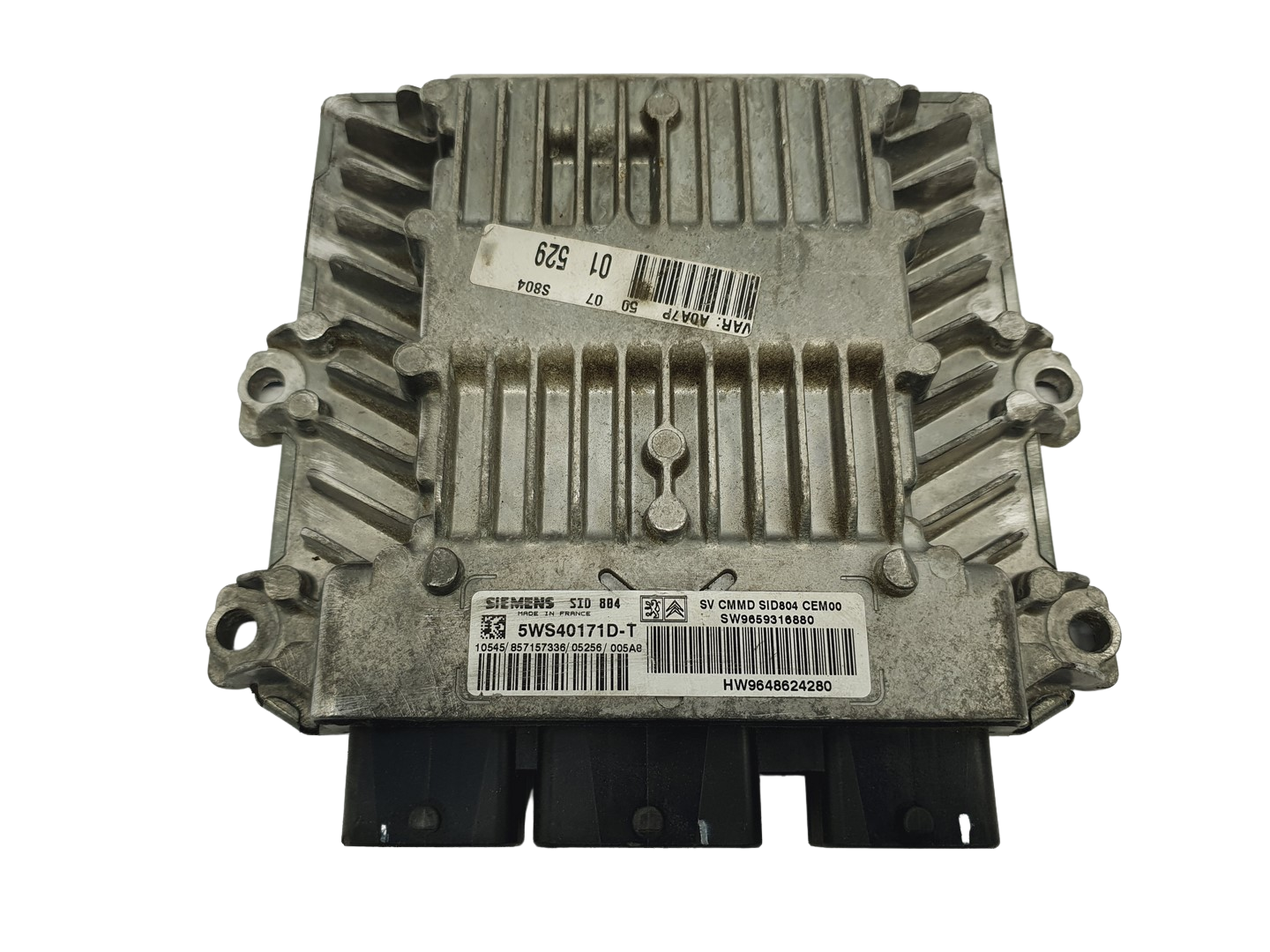 Centralina 9648624280 9659316880 5WS40171D-T PSA Siemens main product photo