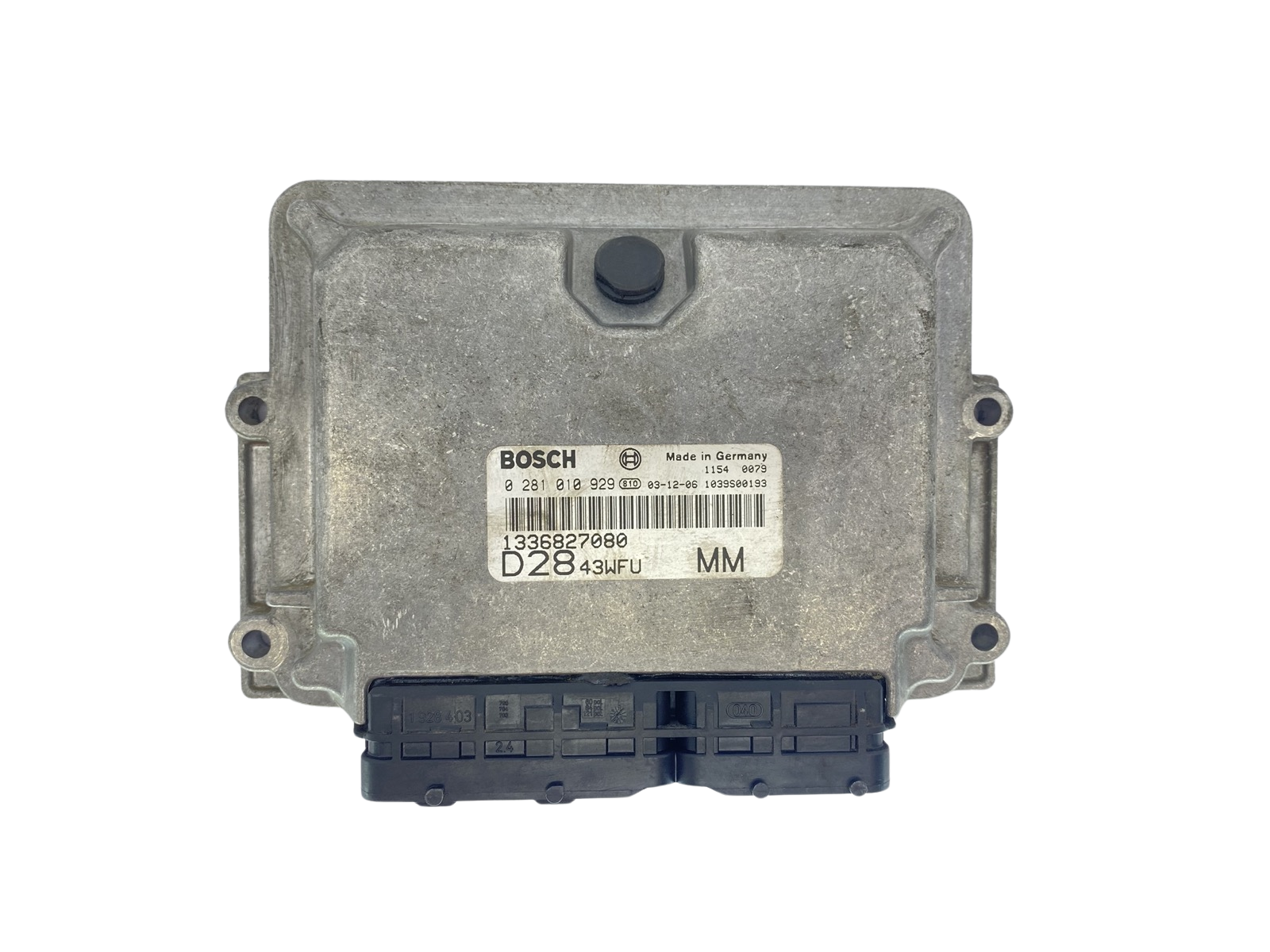 Centralina 0281010929 1336827080 D2843WFU Fiat Bosch 63759 main product photo