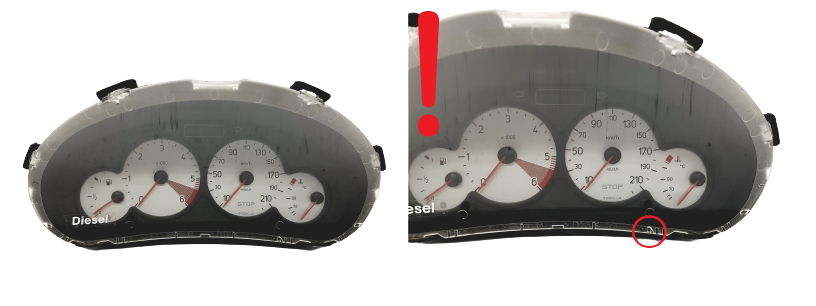 Tachimetro Peugeot 206 9656696280 000500809 57173 main product photo