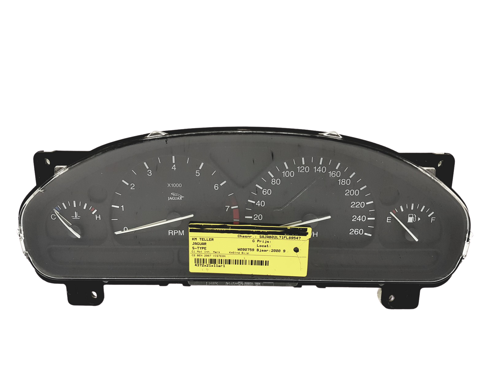 Tachimetro Jaguar S-Type XR8F-10849-AL 30612 main product photo