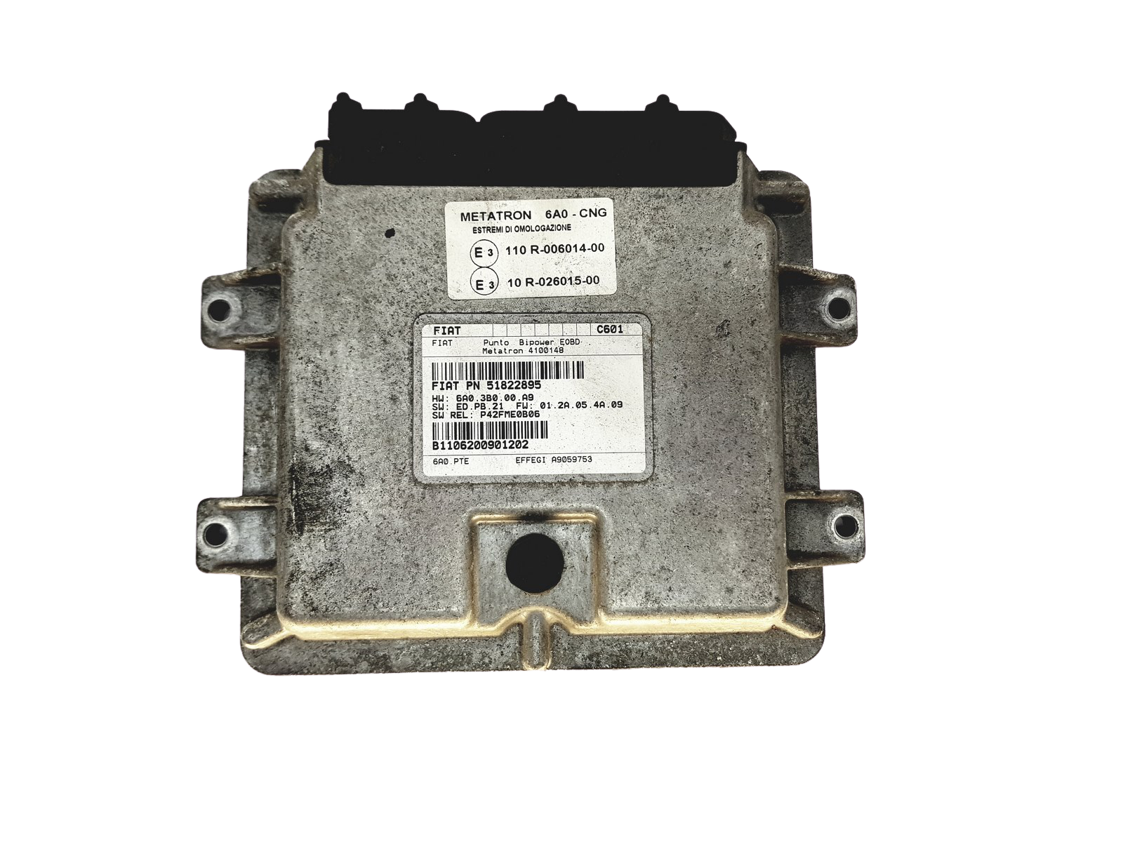 Centralina Motore ECU Fiat 51822895 4100148 Metatron 28130 main product photo