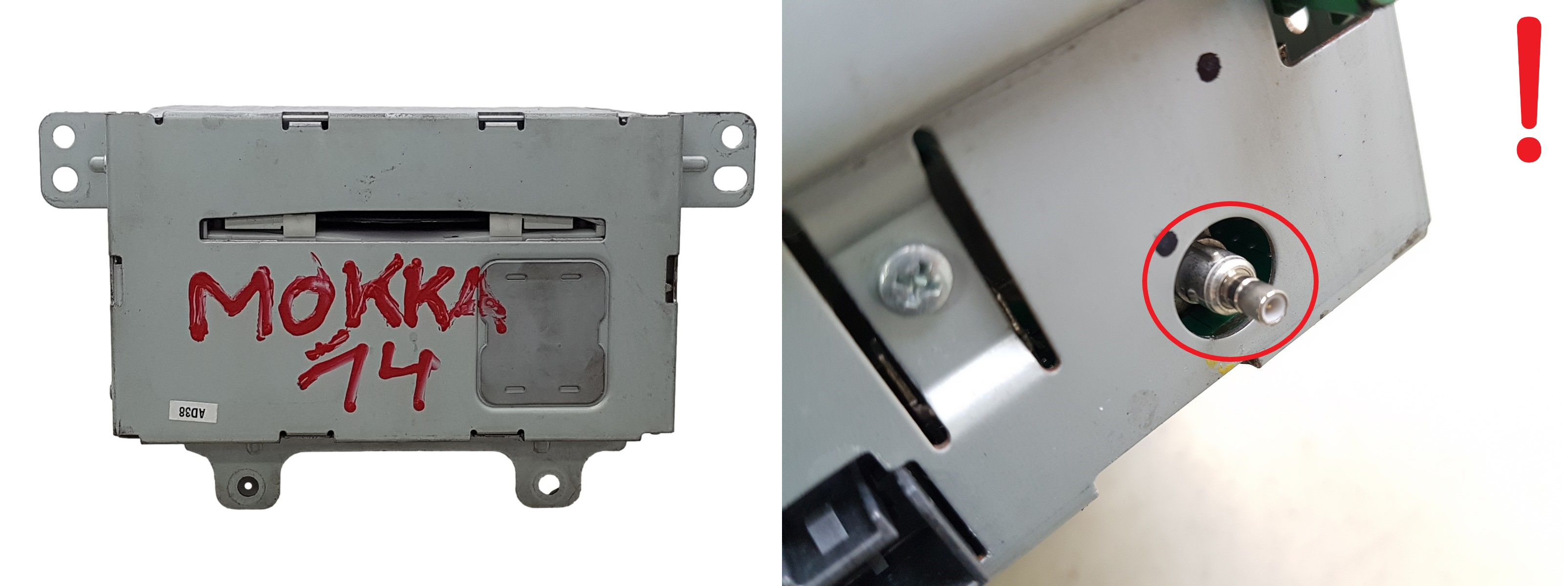 Radio lettore CD Opel Mokka 94521425 LSGMLAN main product photo