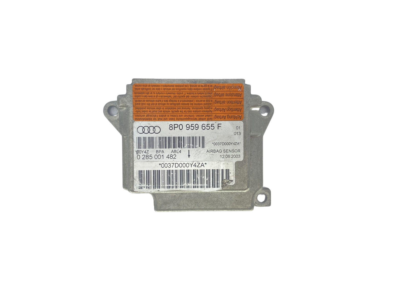 Modulo centralina 0285001482 8P0959655F Audi Bosch 58431 main product photo