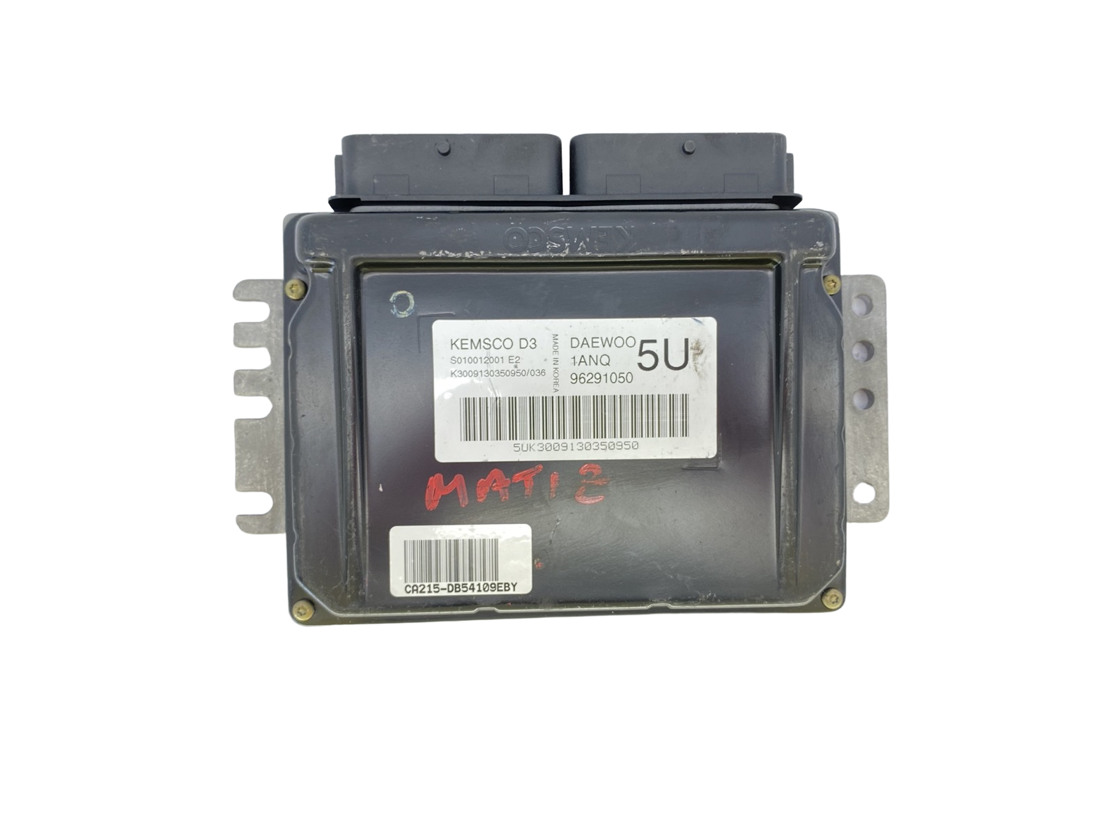 Centralina 96291050 S010012001 E2 Daewoo Chevrolet Kemsco 54109 main product photo