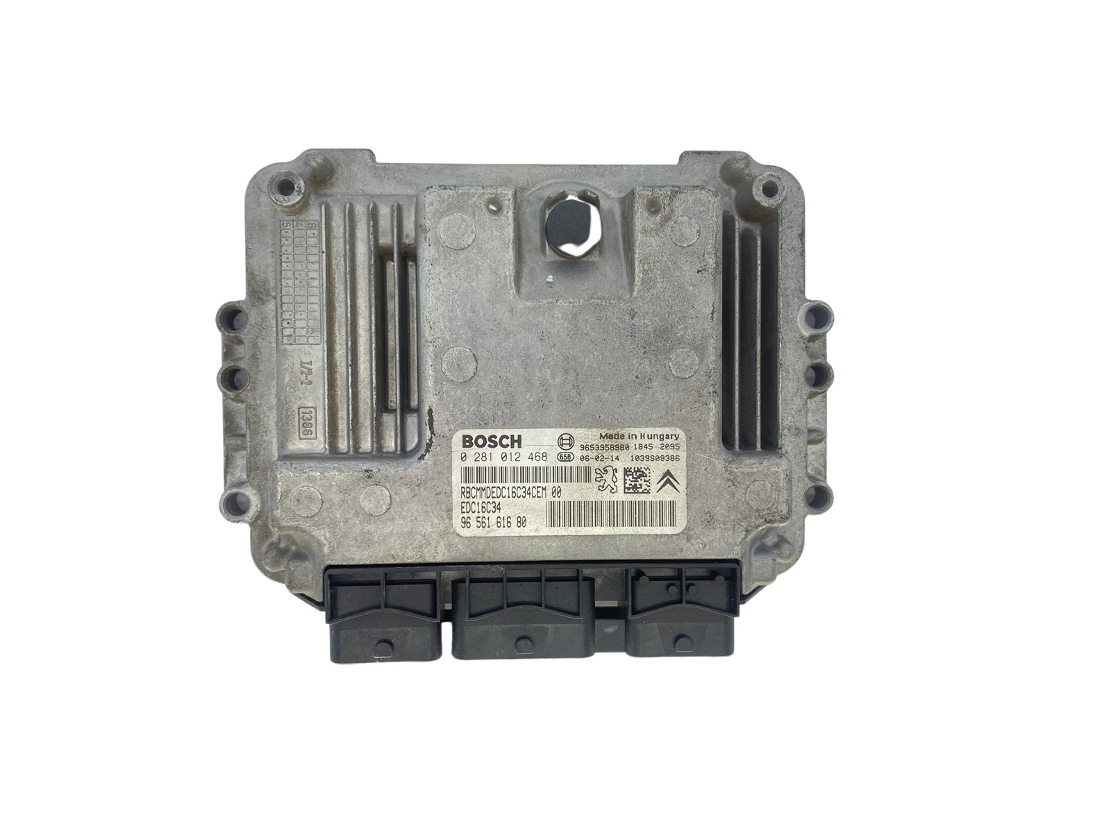 Centralina 0281012468 9656161680 9653958980 PSA Bosch 60500 main product photo