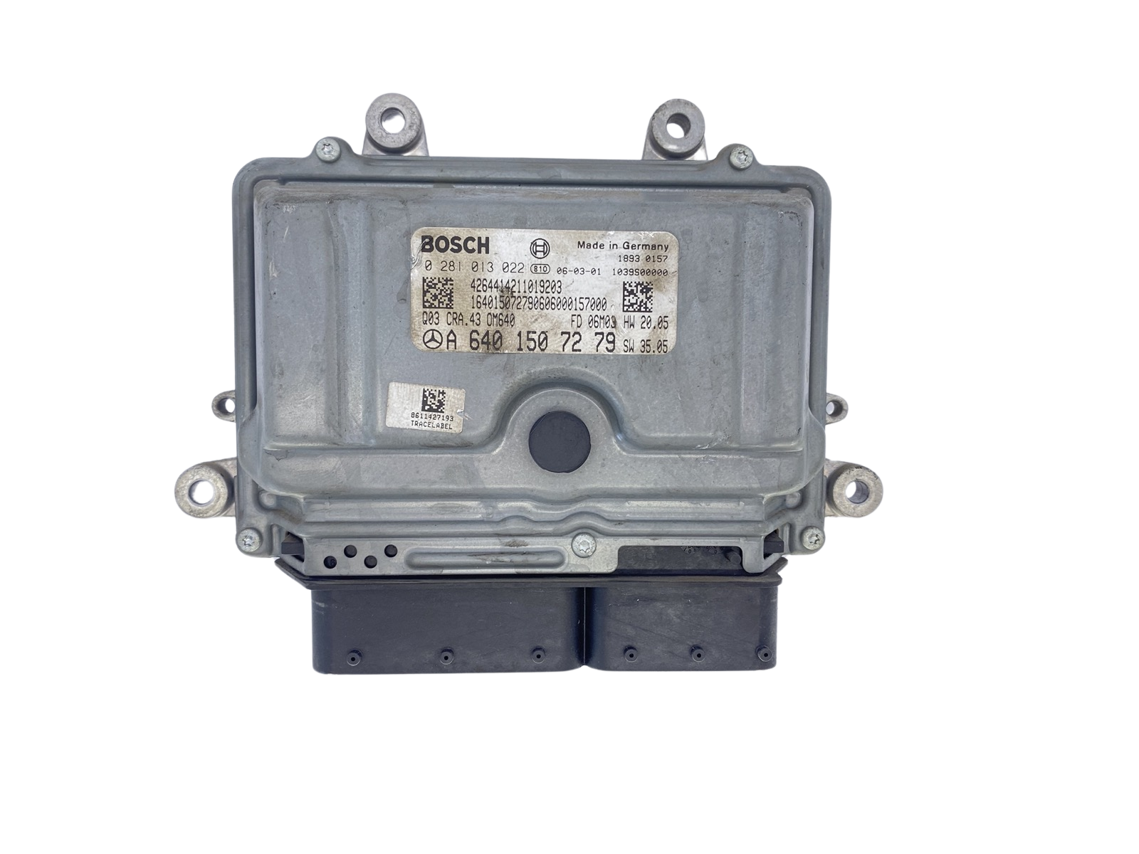 Centralina A6401507279 0281013022 Mercedes Bosch 60804 main product photo