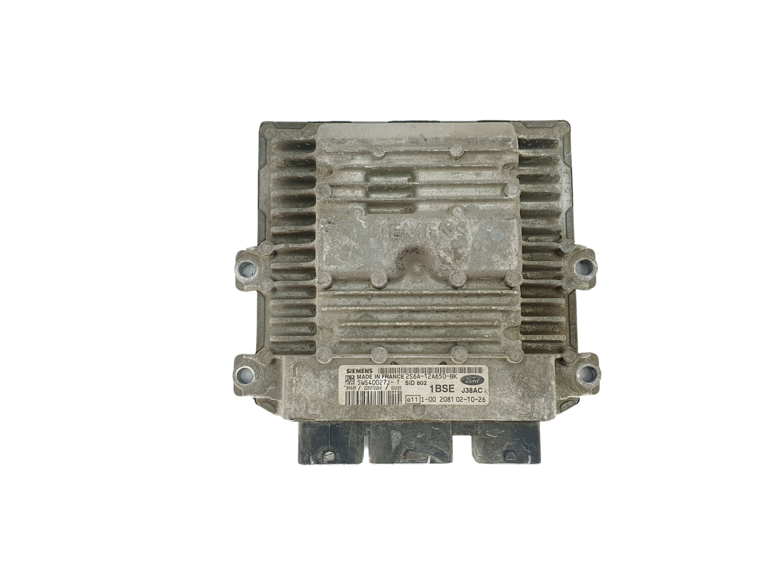 Centralina 2S6A-12A650-BK 5WS40027J-T SID 802 Ford Siemens 38865 main product photo