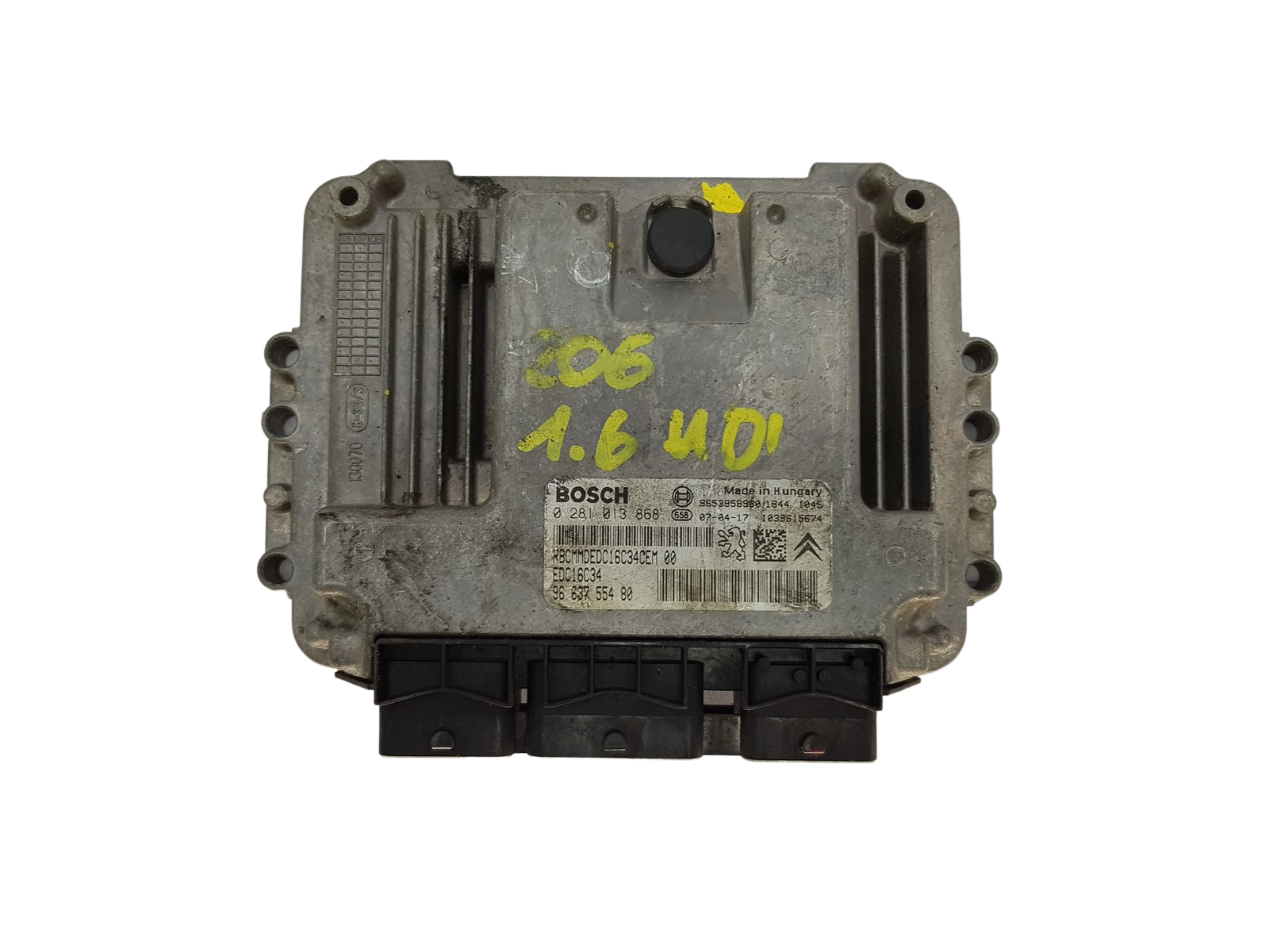 Centralina 0281013868 9663755480 9653958980 PSA Bosch 16197 main product photo