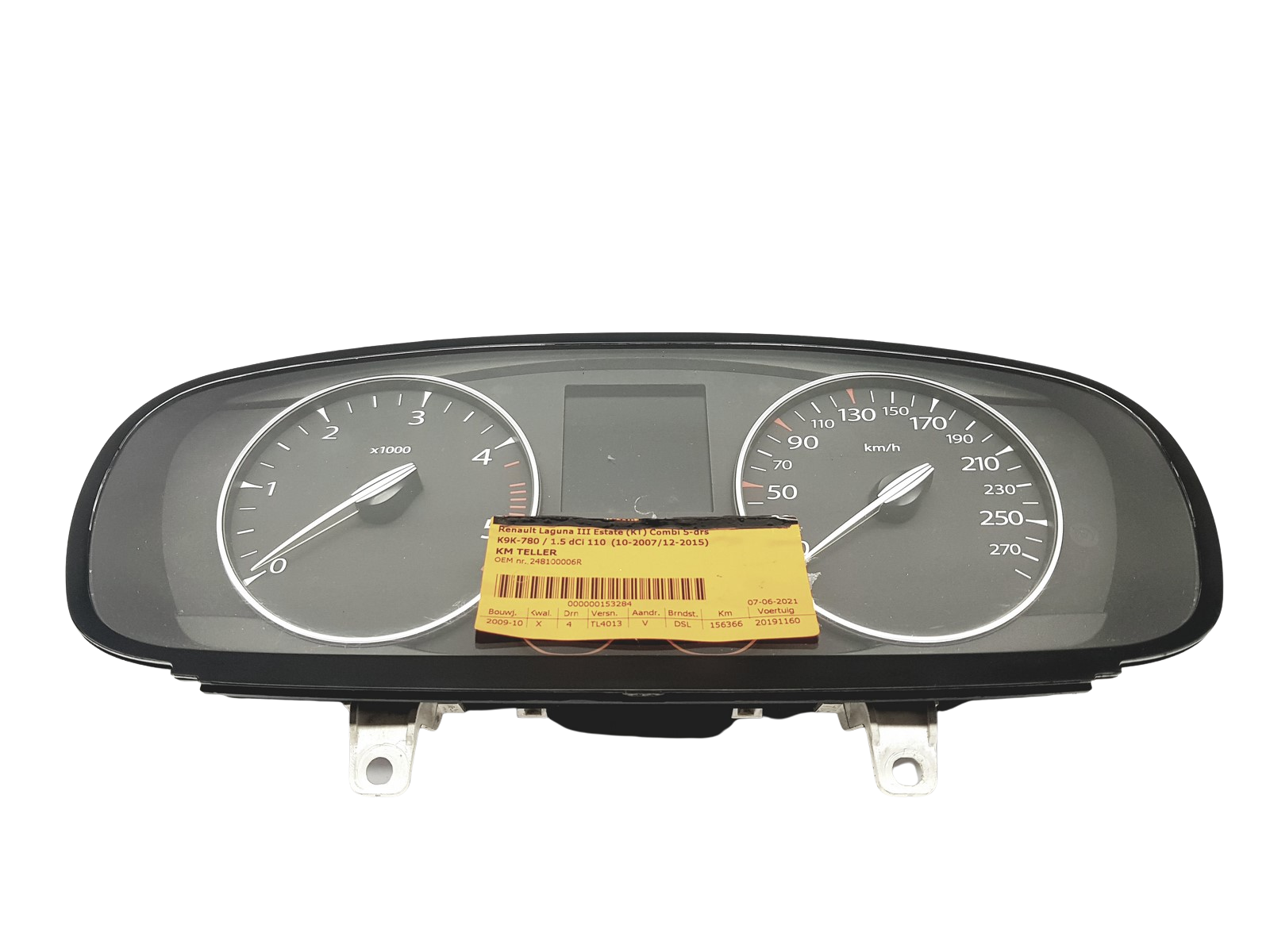 Contagiri Renault Laguna 3 248100006R 53178 main product photo