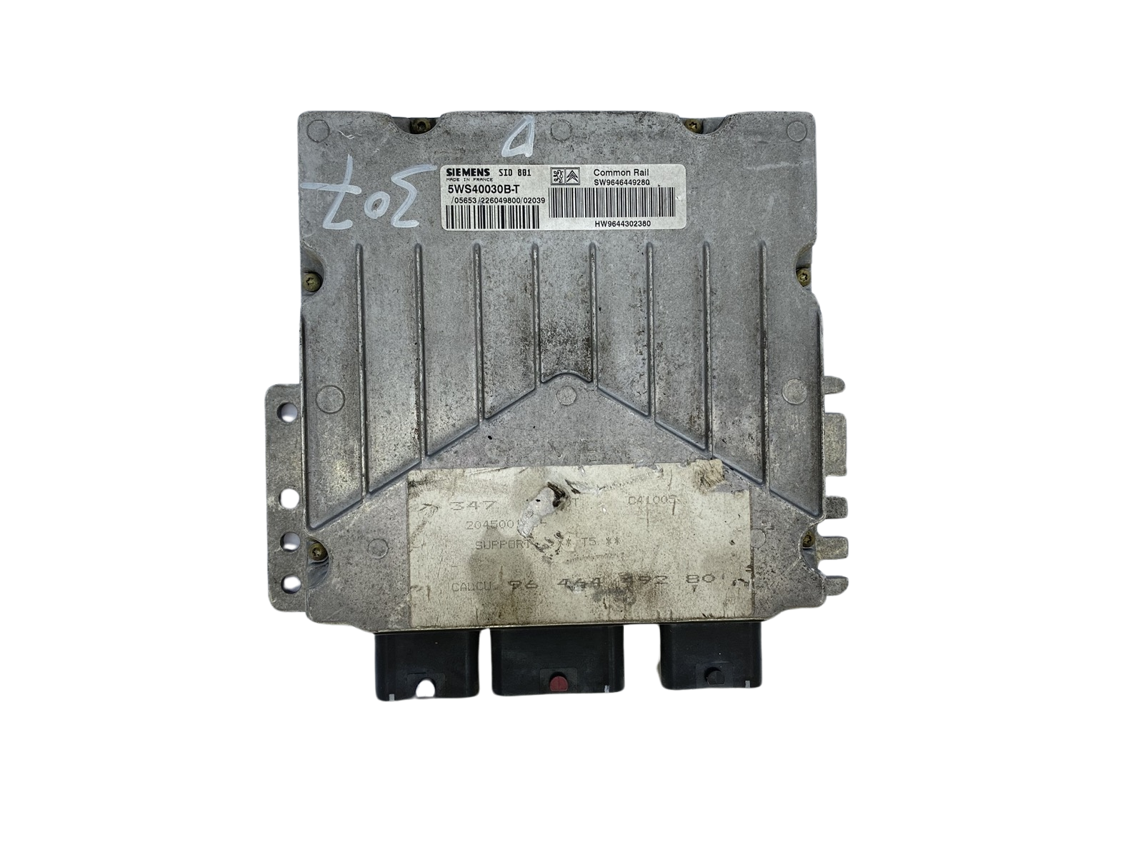 Centralina 5WS40030B-T 9646449280 9644302380 SID801 PSA Siemens 60733 main product photo