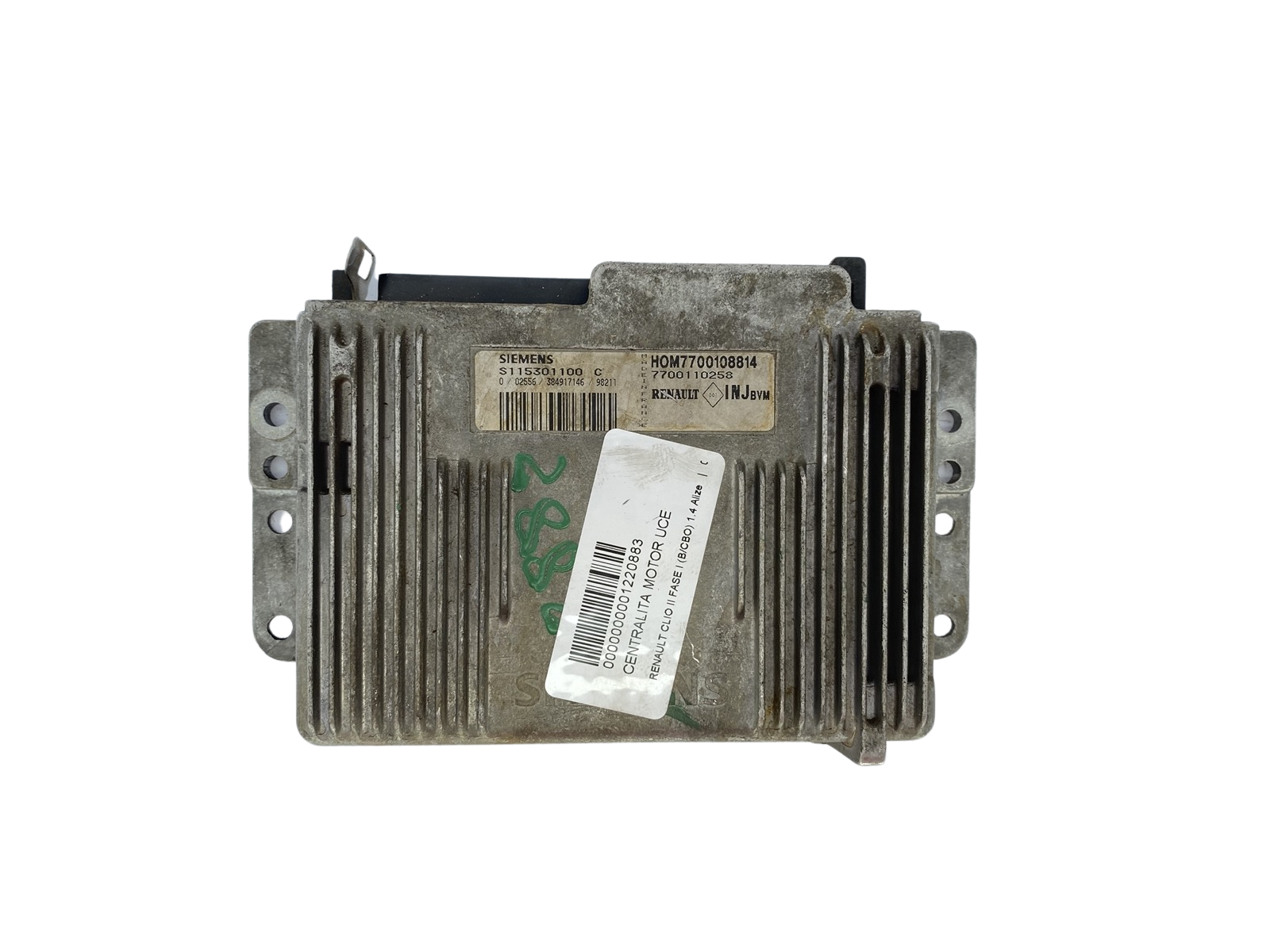 Centralina S115301100C 7700108814 7700110258 Renault Siemens 60578 main product photo