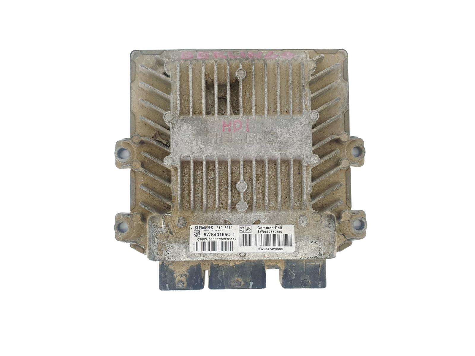 Centralina 9657662380 9647423380 5WS40155C-T PSA Siemens 37696 main product photo