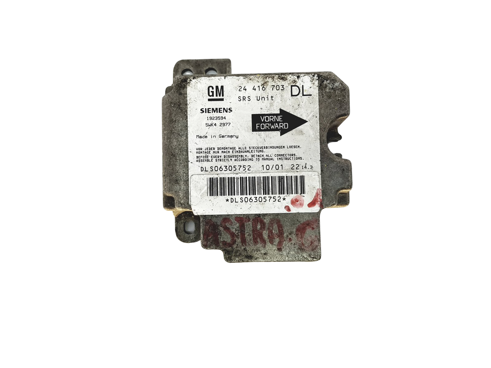 Modulo centralina 24416703 5WK42977 Opel Siemens main product photo