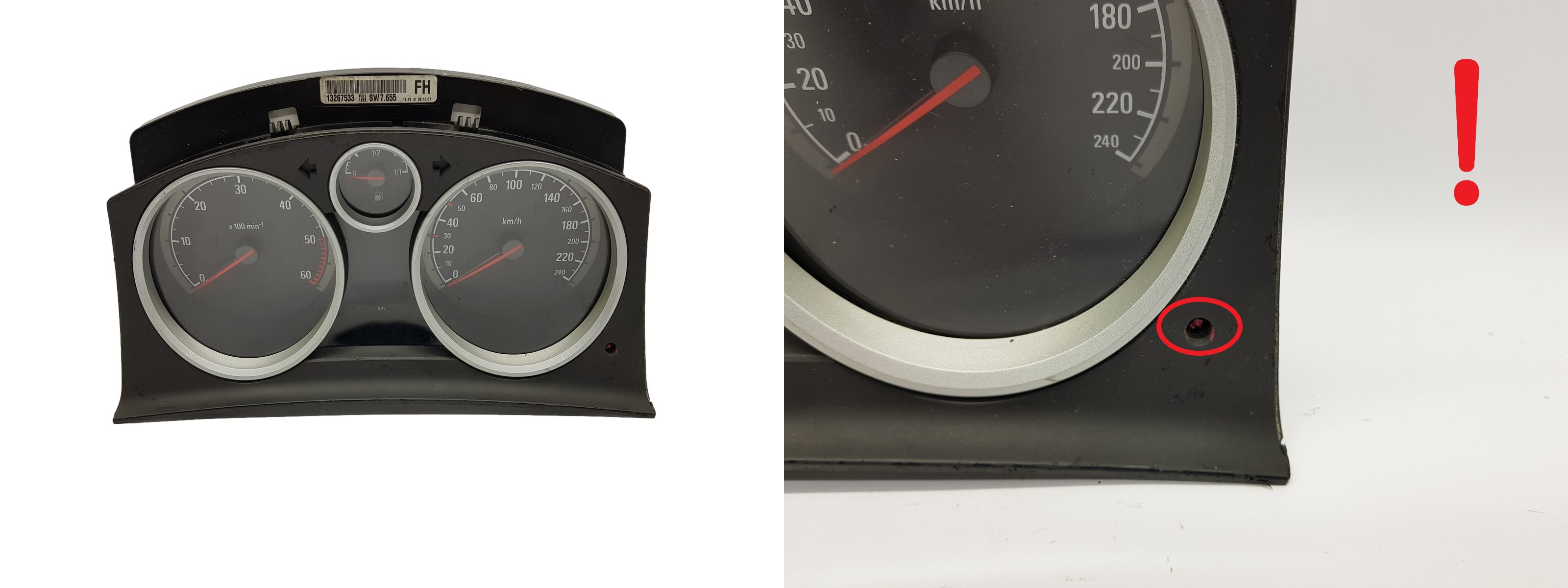 Contagiri Opel Astra H Zafira B 13267533FH main product photo