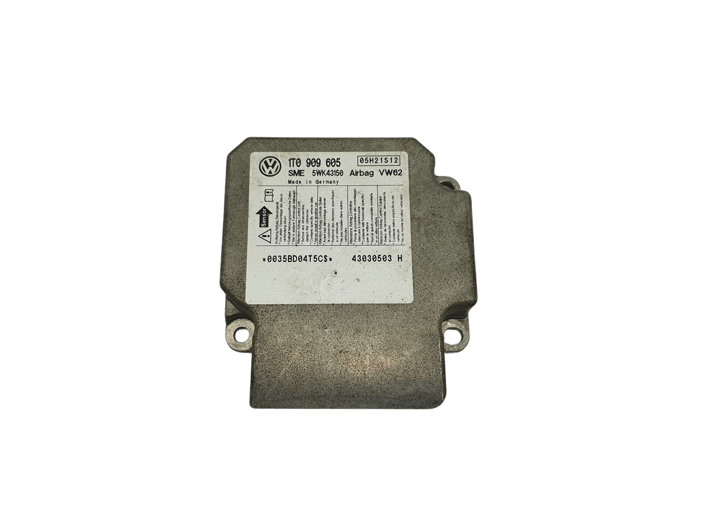 Modulo centralina 1T0909605 5WK43150 Siemens VW 69080 main product photo