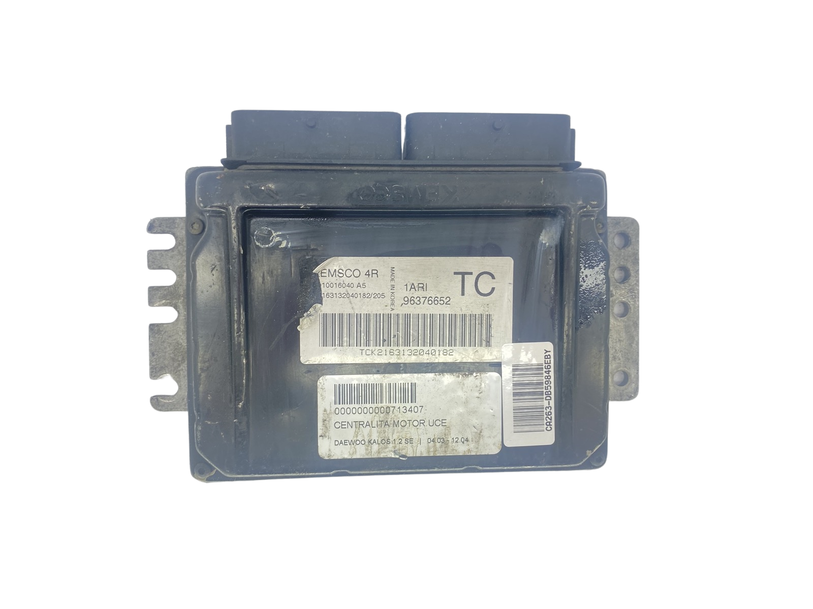 Centralina 96376652 S010016040A5 Chevrolet Daewoo Kemsco 59846 main product photo