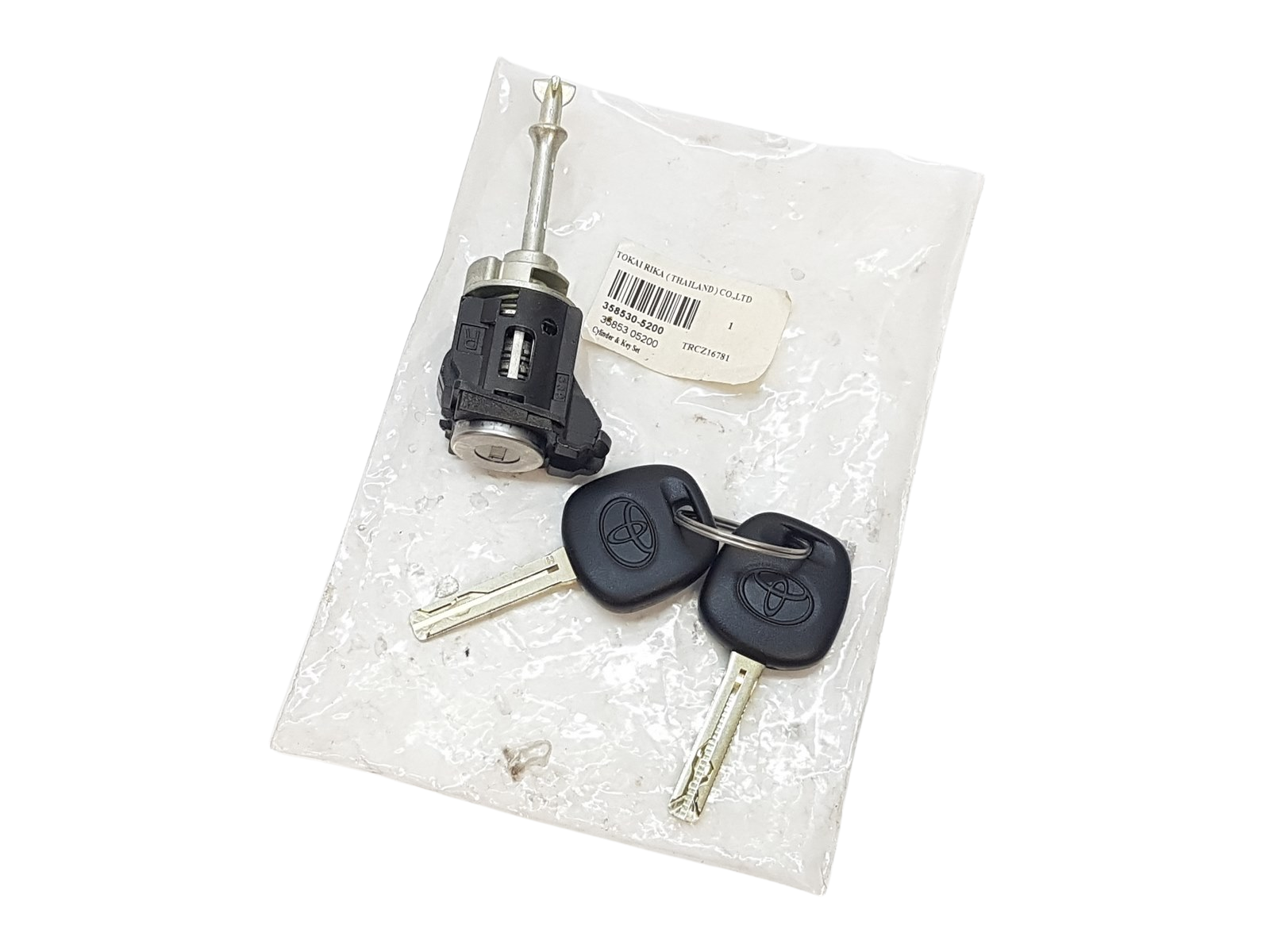 Cilindro serratura Toyota Aygo 2 358530-5200 Nuovo Originale main product photo
