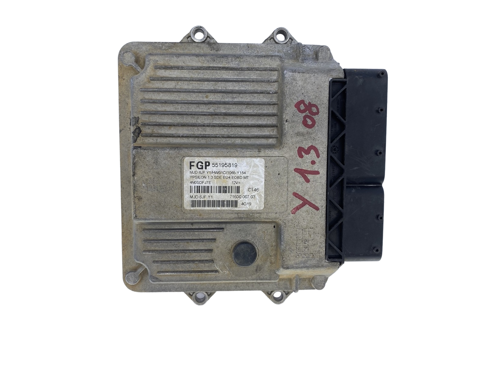 Centralina 55195819 MJD6JF.Y1 71600.007.03 Lancia Marelli 51431 main product photo