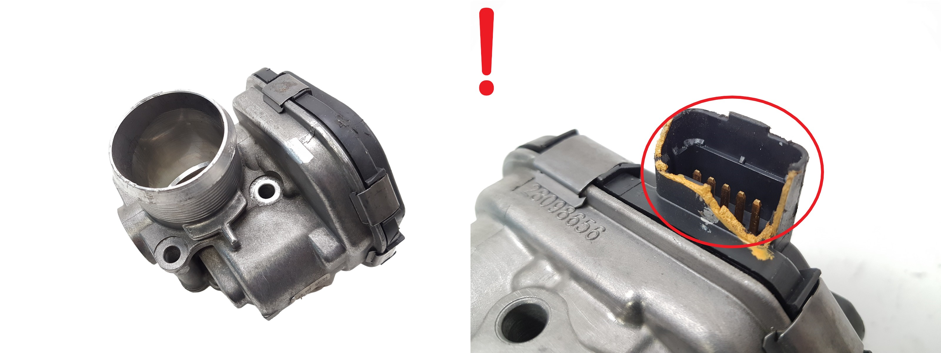 Valvola corpo farfallato Citroen Peugeot 9673534480 1.6 HDI Delphi 1184 main product photo